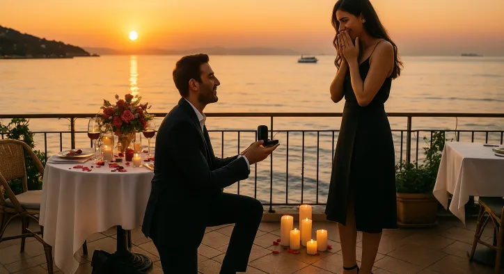 Evlilik Teklifi ve Yıldönümü İçin Büyükada Restoran Paketleri