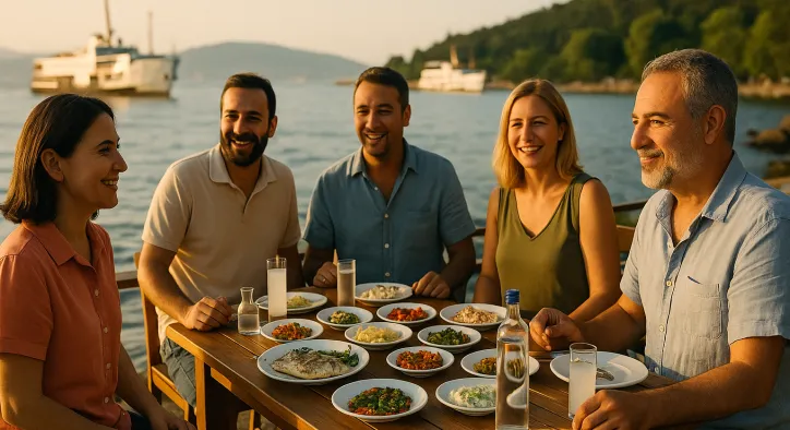 Büyükada'da Rakı-Balık Keyfi: En İyi Balık Restoranları ve Mezeler