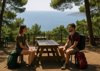 Büyükada Rum Yetimhanesi Yakınındaki Restoran ve Mola Yerleri